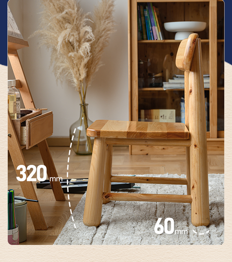 BAIYA SHUNAN Santiago Minimalist Writing Chair from BAIYA SHUNAN