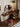 BEAN Akira Vintage Chic Wooden Dressing Table from BEAN