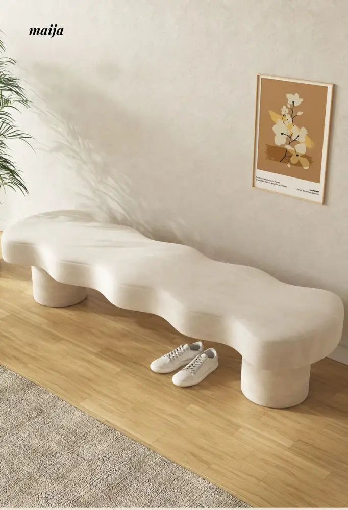 Elouise Wavy Long Bench from maija
