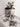 BEN HANMEI Elowen Elegant Silver Coffee Table for Living Room Décor from BEN HANMEI