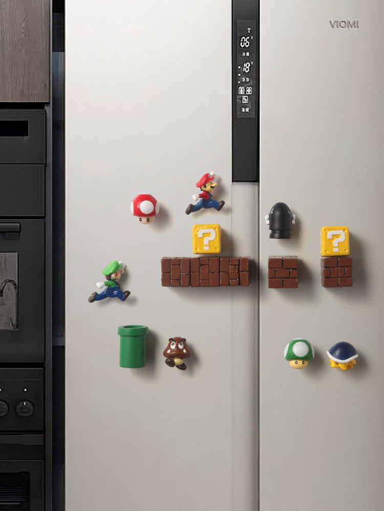 BEN HANMEI Isolde Playful 3D Cartoon Fridge Magnet Set from BEN HANMEI