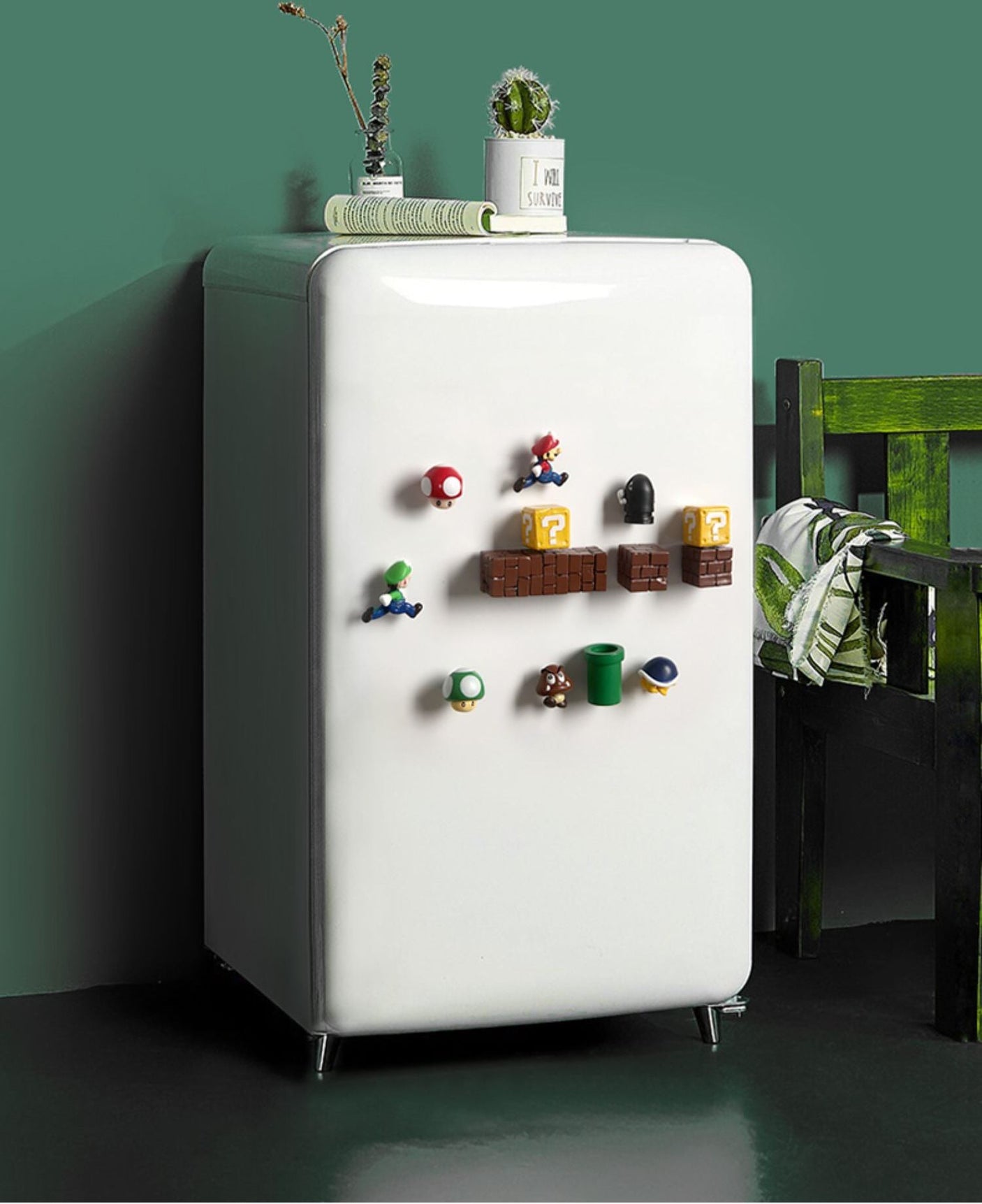 BEN HANMEI Isolde Playful 3D Cartoon Fridge Magnet Set from BEN HANMEI