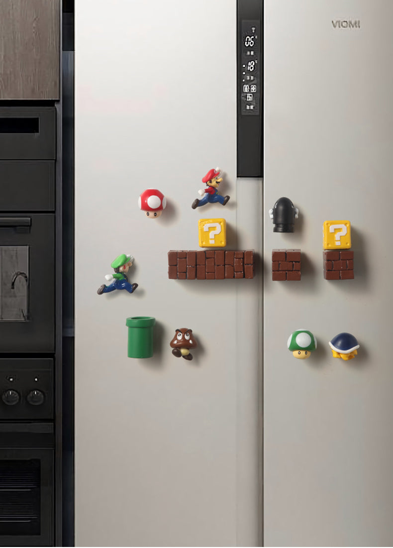 BEN HANMEI Isolde Playful 3D Cartoon Fridge Magnet Set from BEN HANMEI
