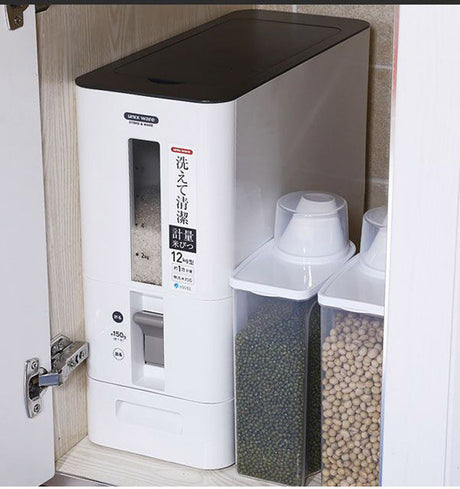 BOER Akihiko Moisture-Proof Insect-Resistant Rice Storage Cylinder from BOER