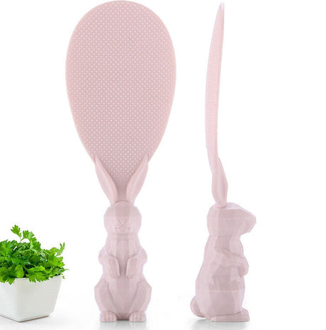 BOER Akihiro Elegant Wooden Spoon Rice Stand for Cooker from BOER