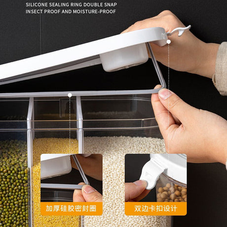 BOER Juniper Moisture-Proof Rice Storage Box from BOER
