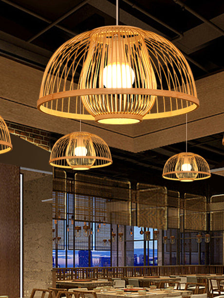 BOJI Aishani Elegant Modern Chinese Ceiling Light from BOJI