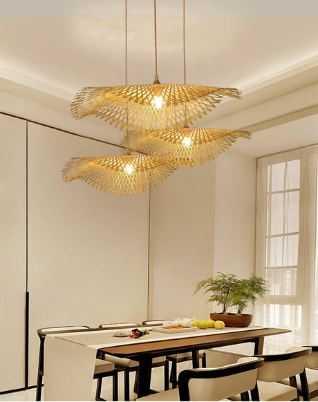 BOJI Azura Artisan Woven Ceiling Lamp from BOJI