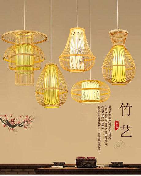 BOJI Chengyu Artistic Ambient Light Chinese Ceiling Lamp from BOJI