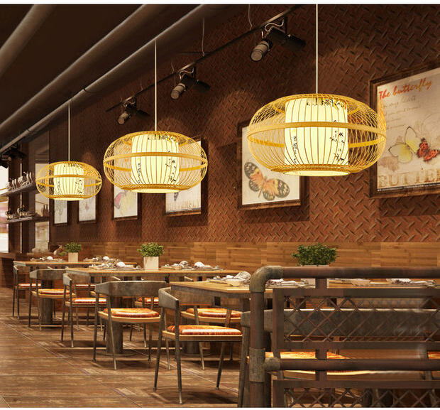 BOJI Chengyu Artistic Ambient Light Chinese Ceiling Lamp from BOJI