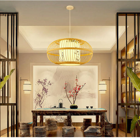 BOJI Chengyu Artistic Ambient Light Chinese Ceiling Lamp from BOJI