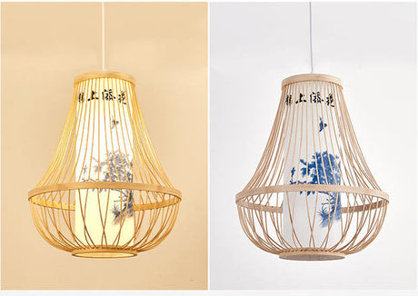 BOJI Chengyu Artistic Ambient Light Chinese Ceiling Lamp from BOJI