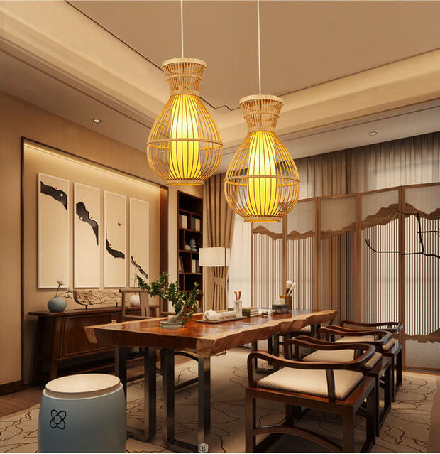 BOJI Chengyu Artistic Ambient Light Chinese Ceiling Lamp from BOJI