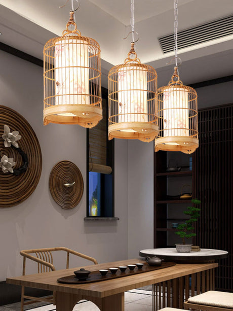 BOJI Hanzhou Elegant Fusion Ceiling Lamp from BOJI