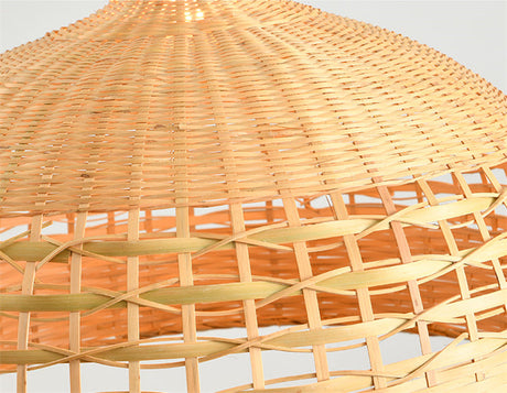 BOJI Harukaze Artistic Ambient Bamboo Ceiling Lamp from BOJI
