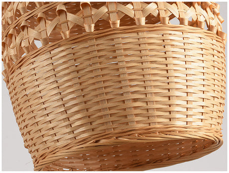 BOJI Harukaze Elegant Bamboo Pendant Light for Living Room from BOJI