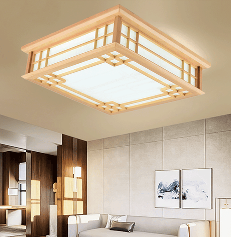 BOJI Harukaze Elegant LED Ceiling Lamp for Living Room from BOJI