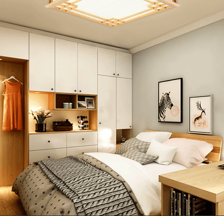BOJI Harukaze Elegant LED Ceiling Lamp for Living Room from BOJI