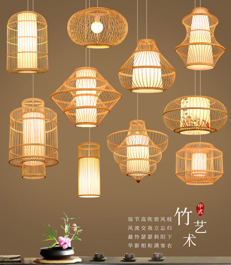BOJI Haruki Elegant Ceiling Lamp - Japanese Style Living Room Lighting from BOJI