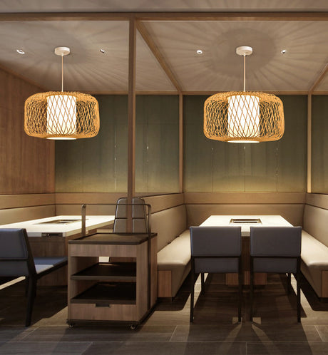 BOJI Haruki Elegant Japanese Ceiling Lamp from BOJI