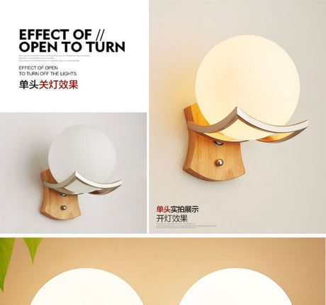 BOJI Haruki Elegant Minimalist Wall Table Lamp from BOJI