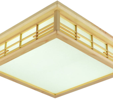 BOJI Haruki Minimalist Square LED Ceiling Light from BOJI