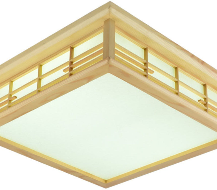 BOJI Haruki Minimalist Square LED Ceiling Light from BOJI
