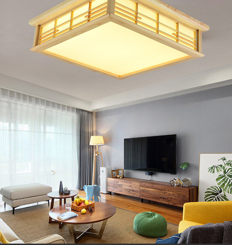 BOJI Haruki Minimalist Square LED Ceiling Light from BOJI