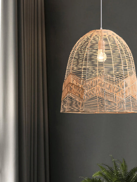 BOJI Haruko Vintage Woven Ceiling Lamp Retro Light Fixture from BOJI