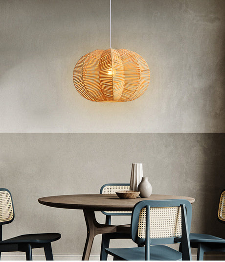 BOJI Haruko Vintage Woven Ceiling Lamp Retro Light Fixture from BOJI