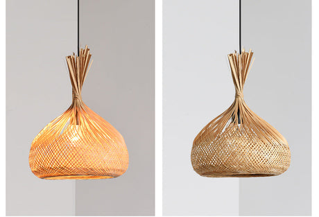 BOJI Haruko Vintage Woven Ceiling Lamp Retro Light Fixture from BOJI