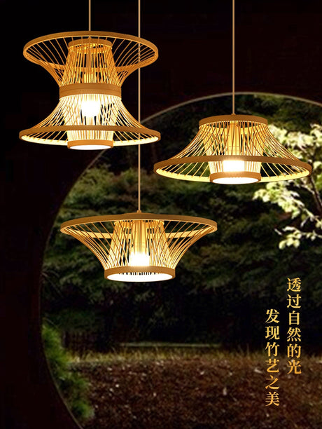 BOJI Hoshiko Elegant Bamboo Light Living Room Lamp from BOJI