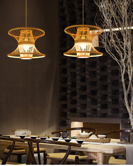 BOJI Hoshiko Elegant Bamboo Light Living Room Lamp from BOJI