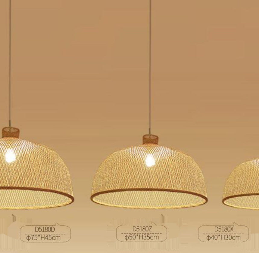 BOJI Isadora Elegant Woven Ceiling Lamp - Chinese Style from BOJI