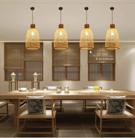 BOJI Isadora Elegant Woven Ceiling Lamp - Chinese Style from BOJI