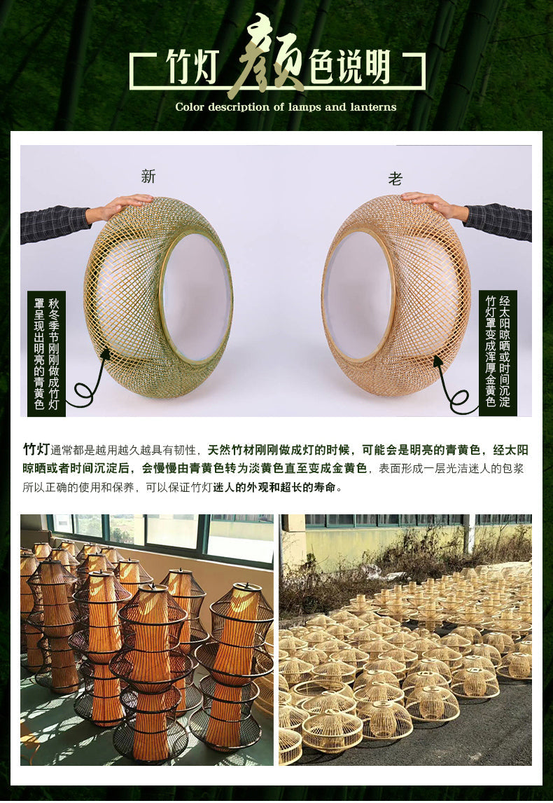 BOJI Isadora Elegant Woven Ceiling Lamp - Chinese Style from BOJI