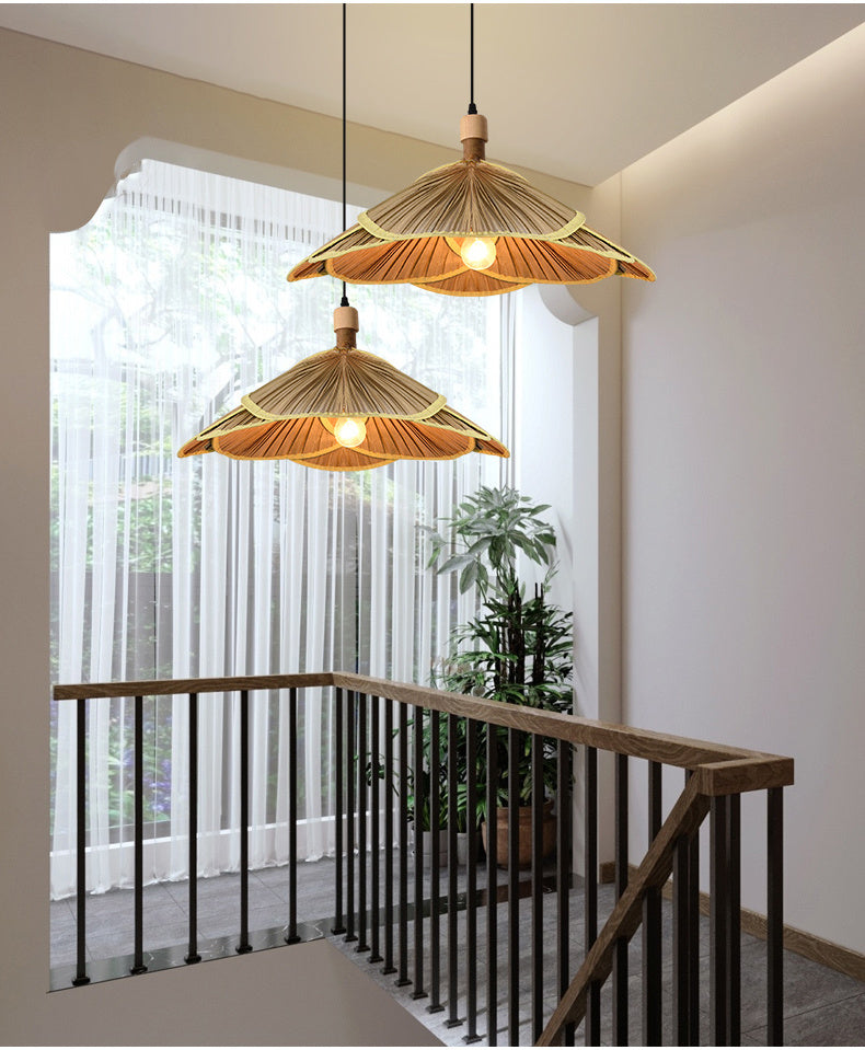 BOJI Kaori Elegance Bamboo Lantern Living Room Light from BOJI