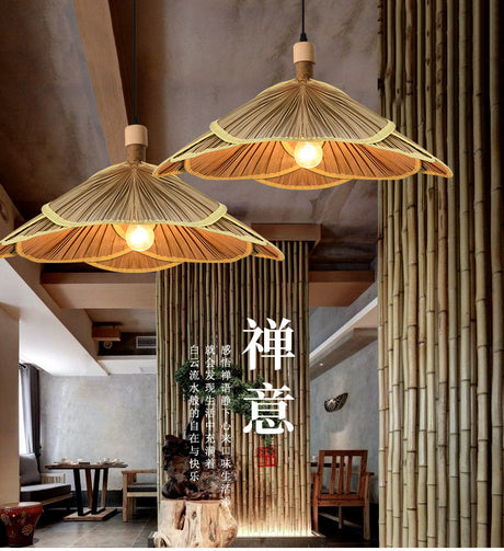 BOJI Kaori Elegance Bamboo Lantern Living Room Light from BOJI