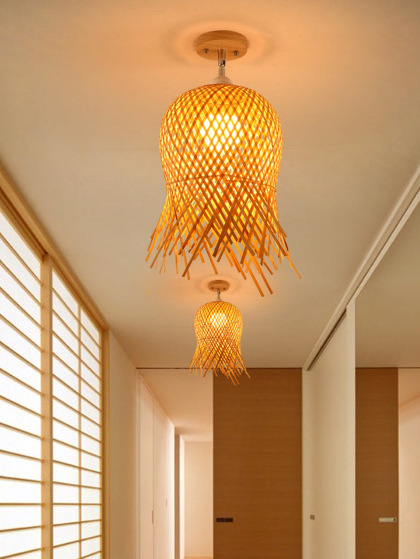 BOJI Kenji Vintage Rustic Lantern Ceiling Light from BOJI