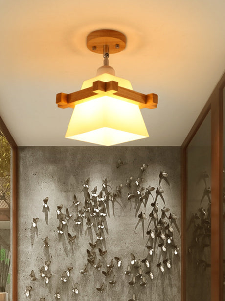 BOJI Kenji Vintage Rustic Lantern Ceiling Light from BOJI