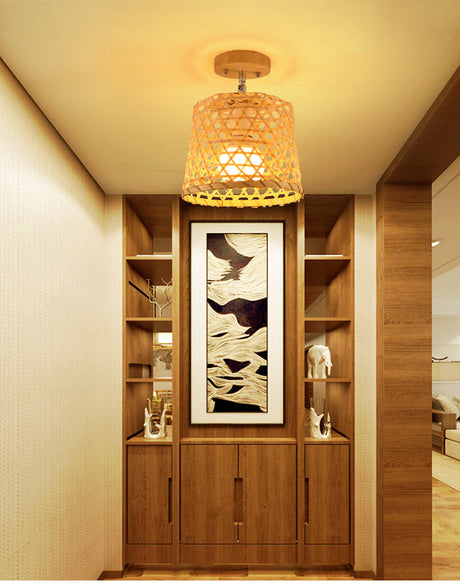 BOJI Kenji Vintage Rustic Lantern Ceiling Light from BOJI