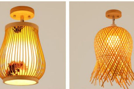 BOJI Kenji Vintage Rustic Lantern Ceiling Light from BOJI