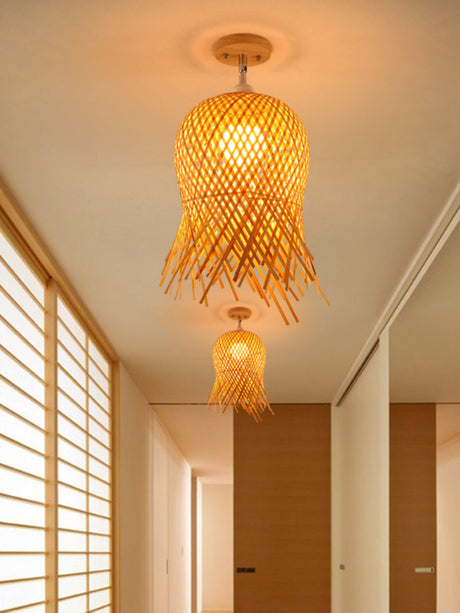 BOJI Kenji Vintage Rustic Lantern Ceiling Light from BOJI