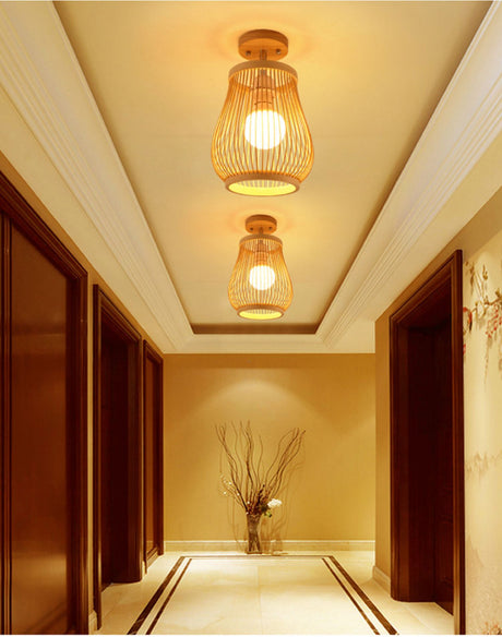 BOJI Kenji Vintage Rustic Lantern Ceiling Light from BOJI