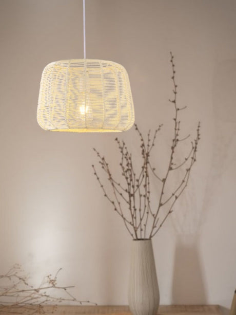 BOJI Kintaro Artistic Woven Lampshade Ceiling Lamp from BOJI