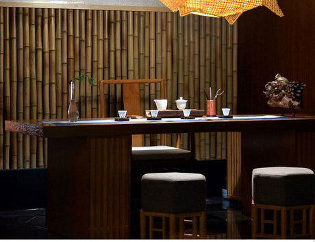 BOJI Lysandra Artistic Bamboo Grilled Fish Chandelier from BOJI