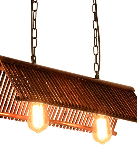 BOJI Melrose Vintage Elegant Rectangular Ceiling Lamp from BOJI