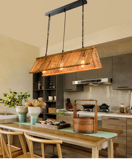 BOJI Melrose Vintage Elegant Rectangular Ceiling Lamp from BOJI