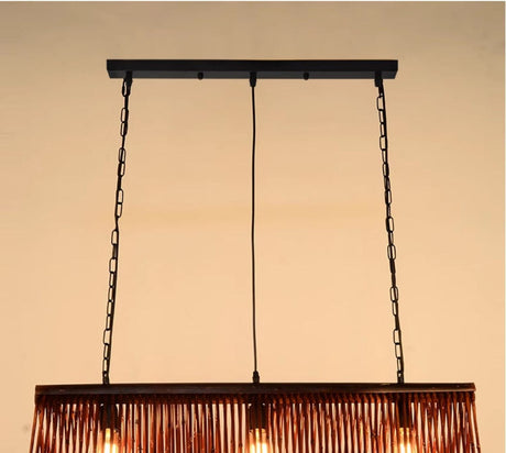 BOJI Melrose Vintage Elegant Rectangular Ceiling Lamp from BOJI