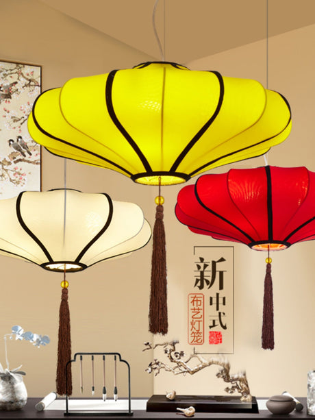 BOJI Octavia Elegant Chinese Hand-Painted Ceiling Lamp from BOJI